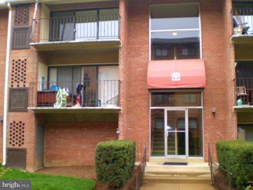 Updated 2 bedroom/1 bath Condo unit unit at Falls Church Gardens. Spacious living /dining room combo open up to a light-filled covered balcony.New Carpet and fresh paint throughout, Huge walking closet in the master bedroom. Assigned parking space plus plenty of additional parking. Gas and water included in condo fee!Large private storage space in lower level of building along with laundry facilities. Community Pool & Playground on site, plus Jefferson District Park for mini golf, lighted tennis, lighted basketball, picnic pavilion, playground and 9-hole executive golf course. Commuter's dream with easy access to Amazon HQ2, Washington D.C., Rt. 29, Rt. 50, I-495, I-66, bus line and multiple METROs.