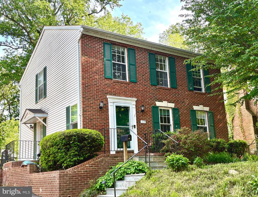 This picturesque Colonial home, built in 1988, offers a perfect blend of comfort, style and modern conveniences.  At 783 sf per floor, the base portion of this home is  bigger than most Woodmoor colonials. MAIN LEVEL: entry foyer with coat closet, rack and shoe cubby bench; light-filled living room; formal dining room that can seat 10 around a table leading to rear deck; gourmet kitchen w/ granite countertops, loads of cabinets, stainless steel appliances; breakfast nook with bay window and large pantry overlooks deep, landscaped backyard; powder room. UPPER LEVEL:  3 spacious bedrooms includes a master bedroom with its own full bath and loads of closet space; 2 additional spacious bedrooms; full hallway bath has heated floor. LOWER LEVEL: a very large recreation room with access to the backyard; half bath; storage closet; utility room which includes furnace, CAC, gas HWH, washer and dryer. Throughout the house, flooring includes maple, hardwood, ceramic and luxury vinyl flooring. The cleared backyard provides a serene space for relaxation and outdoor gatherings, complemented by a lovely deck, fish pond and bird bath. Off street parking for 3 along with plenty of on street parking. EV charger & solar panels included. WOODMOOR  is a tight knit community with a strong sense of camaraderie. This home is not just a place to live; it's a gateway to a fulfilling life in a welcoming neighborhood.