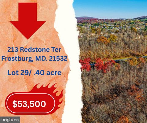 Vacant Land For Sale - 213 Redstone Terrace<br/> FROSTBURG, MD 21532