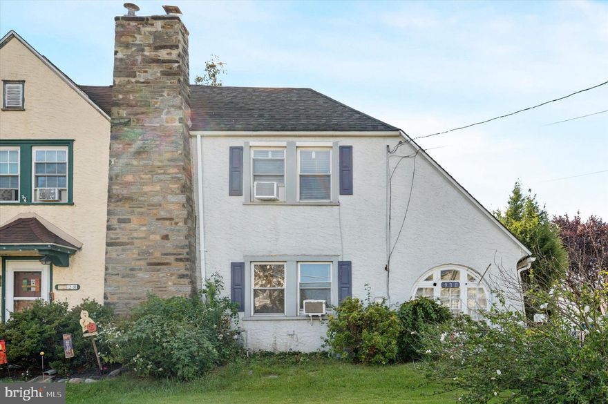 Welcome to 930 Ormond Avenue a charming and well-maintained twin home home nestled in one of Drexel Hill’s most desirable tree-lined neighborhoods. This classic Delaware County residence blends character, comfort, and convenience in a way that makes you feel right at home the moment you arrive.

Step through the inviting front door into a bright and cozy sunroom the perfect place to enjoy your morning coffee, catch up on a good book, or simply take in the peaceful neighborhood views. Beyond the sunroom, you’ll find a spacious living room anchored by a beautiful gas fireplace, creating a warm and welcoming atmosphere for family gatherings or quiet evenings in.

The open flow continues into the dining room and galley-style kitchen, thoughtfully designed with a convenient island opening that ties the two spaces together ideal for hosting dinners or casual meals. A main-level half bath adds functionality and ease for guests and daily living.

Out back, a fully fenced yard offers just the right amount of space for outdoor entertaining, gardening, or giving kids and pets room to play. You’ll also find a one-car detached garage providing excellent storage options, along with a shared driveway for easy parking.

Upstairs, three generously sized bedrooms provide plenty of natural light and flexibility for families, guests, or a dedicated home office. The full bathroom features timeless details, and a full basement offers ample storage or potential for future finishing.

Situated in the heart of Drexel Hill, this home places you within walking distance of quiet residential streets, parks, local shops, and public transportation. Drexel Hill is known for its strong sense of community, historic charm, and close proximity to major routes offering quick access to Center City Philadelphia, the Main Line, and everything Delaware County has to offer.

930 Ormond Avenue is more than a house, it’s a place to build memories, put down roots, and enjoy the best of suburban living with city convenience. Schedule your appointment today!