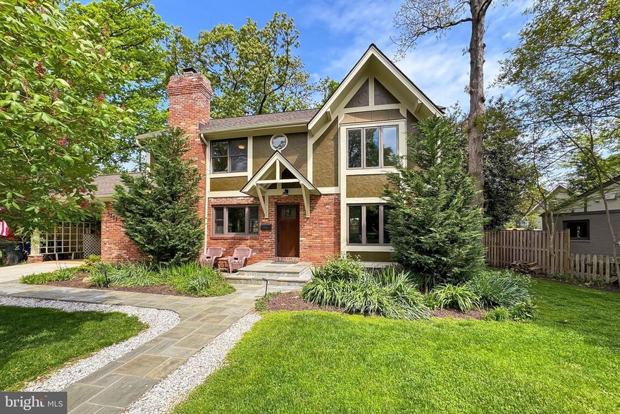 Welcome to your dream home in the heart of Ashton Heights! This stunning 4-bedroom, 3 bathroom abode offers a perfect blend of modern comfort and classic charm, all within walking distance of the vibrant Clarendon Metro Station. Upon entering, you'll be greeted by an inviting, sunlit living room, ideal for entertaining guests or simply unwinding after a long day. The open-concept layout seamlessly connects the living room to the gourmet kitchen, complete with stainless steel appliances, granite countertops, and ample cabinet space. Adjacent to the kitchen is an alluring dining area, perfect for enjoying formal and casual meals with family and friends. French doors in the dining room open onto a private patio, providing the perfect spot for al fresco dining or enjoying your morning coffee.  The main level also features a versatile family room that can easily serve as a home office or guest room, along with a full bathroom for added convenience. Upstairs, you'll find the primary suite, boasting a spacious layout and ensuite bathroom. The additional bedrooms on this level offer plenty of space for family members or overnight guests, along with another remodeled full bathroom and laundry area. Outside, the beautifully landscaped yard with a fenced in rear provides a serene oasis in the heart of the city, with lush greenery and mature trees offering privacy and tranquility. An attached carport offers covered parking along with additional storage space. Located just steps from the bustling shops, restaurants, and entertainment options of Clarendon, this home offers the perfect balance of urban convenience and suburban tranquility. With easy access to the Clarendon Metro Station, commuting into DC or exploring the surrounding area is a breeze. Don't miss your chance to make this exquisite Ashton Heights home your own!