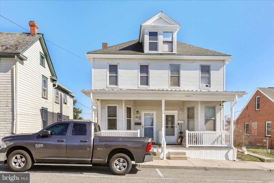 Well-maintained 2BR/2BA half-duplex in a convenient Hagerstown location! The main level offers a welcoming living room, separate dining room, and a stylish kitchen featuring quartz countertops, gray cabinetry, and durable LVP flooring. A den provides flexible space for a home office or cozy retreat, and the main-level hall bath includes a walk-in shower for added convenience. 
Upstairs, you’ll find two bedrooms, a full hall bath with tub/shower, plus two additional sitting rooms—ideal for extra bedrooms, office space, or hobby rooms. Enjoy outdoor living in the fenced-in backyard with patio and shed. Alley parking is available behind the home, along with ample on-street parking. Ideally located near schools, shopping, restaurants, and with easy access to I-70, this home offers comfort, versatility, and convenience. Schedule your showing today!