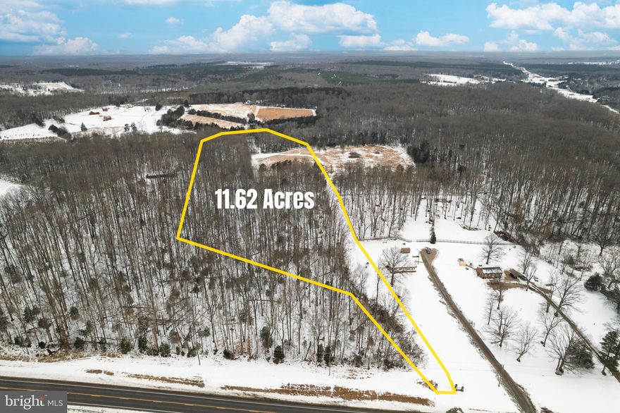 Build your dream home on this beautiful 11.62-acre parcel in Locust Grove, Virginia. Nestled in a peaceful rural setting surrounded by large acreage properties and natural beauty, this buildable lot offers the perfect combination of privacy, space, and convenience.

The property perks for 4 bedroom septic in 2 different sites, making it ready for your custom home plans. With gently rolling topography, the land provides multiple potential homesites and plenty of room for outdoor living, recreation, or a small farm.

Ideally situated near Route 522 and Route 3, this parcel offers easy access to shopping, dining, schools, and commuter routes while maintaining the quiet charm of country living.

Whether you are looking to build now or invest for the future, this 11.62-acre property offers exceptional opportunity and flexibility in a desirable Orange County location. Secure your piece of land and start planning your future today.