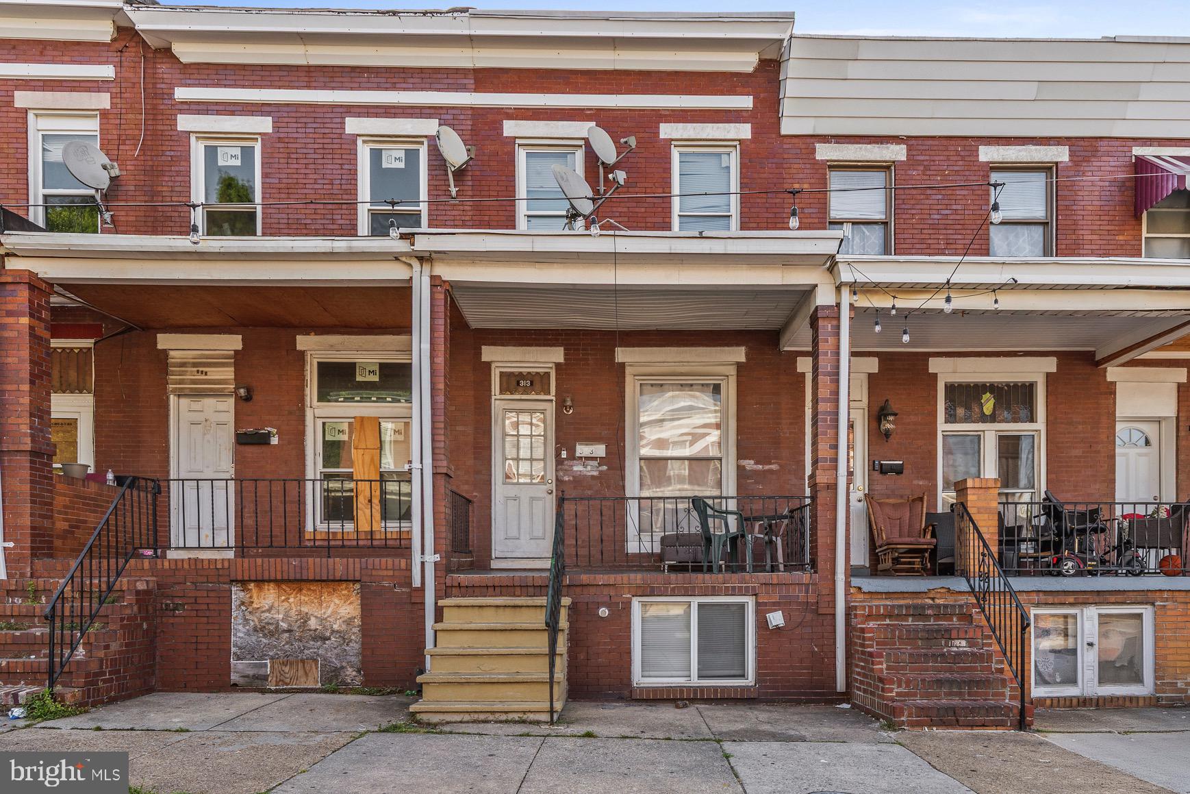 🏠 Investment Opportunity in Prime Location – 313 N Ellwood Ave, Baltimore, MD
Welcome to this spacious 3-bedroom, 2-bathroom townhouse located just minutes from Downtown Baltimore! This tenant-occupied property offers reliable rental income and great potential for added cash flow.
The home underwent a total renovation in 2013, which included updated electrical, plumbing, HVAC systems, and the installation of beautiful hardwood floors throughout—ensuring peace of mind for years to come.
The main level features a comfortable layout with 3 bedrooms and 1 full bathroom. The current tenants have been living in the home for over 5 years and are paying $1,100/month, providing immediate rental stability.
Downstairs, you'll find a fully finished basement apartment with its own private entrance, 1 bedroom, 1 full bathroom, and a full kitchen—perfect for a separate rental unit or in-law suite. This space offers an excellent opportunity to increase your income by renting it separately.
Located near public transportation, shops, restaurants, and just minutes from downtown, this property is ideal for investors looking for a turnkey rental with long-term tenants and income-producing potential.
Don’t miss out on this cash-flow opportunity—schedule your showing today!