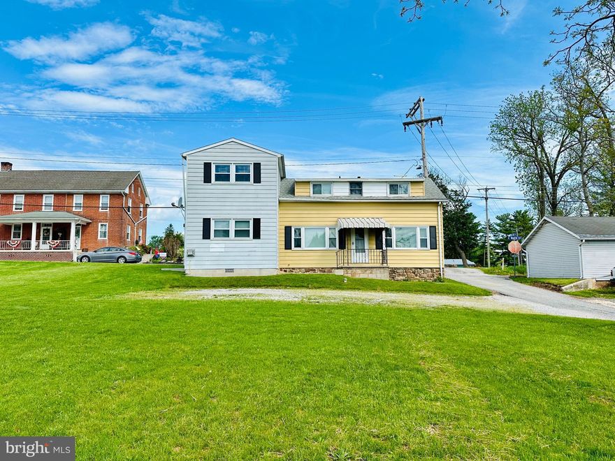 WELCOME TO 139 E WATER ST, A WELL-MAINTAINED 3 BEDROOM, 1 BATH TWO-STORY HOME NESTLED IN THE QUAINT BOROUGH OF ABBOTTSTOWN. THIS CLASSIC MID-CENTURY GEM OFFERS APPROXIMATELY 1,195 SQUARE FEET OF COMFORTABLE LIVING SPACE ON A LEVEL 0.15-ACRE LOT. STEP INSIDE TO FIND A BRIGHT AND INVITING LIVING AREA FILLED WITH NATURAL LIGHT, A SPACIOUS EAT-IN KITCHEN, AND GENEROUSLY SIZED BEDROOMS. OUTSIDE, ENJOY A PEACEFUL YARD PERFECT FOR GARDENING, ENTERTAINING, OR RELAXING. THE CONVENIENT IN-TOWN LOCATION PLACES YOU JUST MINUTES FROM LOCAL SHOPS, DINING, PARKS, AND MAJOR COMMUTER ROUTES. IDEAL FOR BOTH FIRST-TIME BUYERS AND THOSE LOOKING TO ENJOY SMALL-TOWN LIVING. A FEW EXTRA BONUSES INCLUDE OFF-STREET PARKING, AND A TWO SEPARATE AND CHARMING FRONT PORCHES . DON’T MISS YOUR OPPORTUNITY TO OWN A HOME IN ONE OF ADAMS COUNTY’S MOST DESIRABLE SMALL TOWNS!
