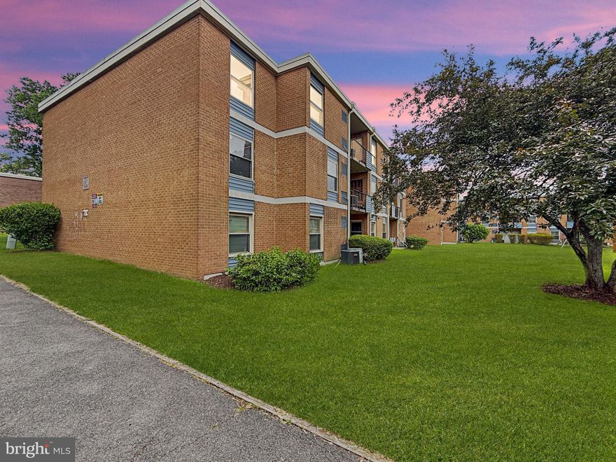 Very spacious 2 bed 1 bath lower-level unit with a walk out patio. This unit boasts new carpet throughout, a huge master bedroom with a large walk-in closet, an updated bathroom, an updated kitchen with a brand-new built-in microwave and more! Laundry room directly next to unit. Unit is available for immediate move-in! Location is very convenient for DC/Baltimore commuting and Metro station is less than a mile. Come and check out this beautiful home!