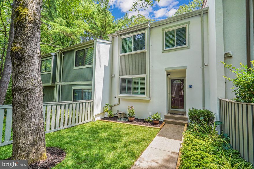 Welcome to this spacious, updated and beautifully maintained townhome in picturesque Generation community.  This 3-Bedroom, 3.5-Bath home offers over 2,200 sq ft of living space over 3 levels.  Entry level  Dining Room opens to the Living Room where both rooms are framed by a triple sliding glass door drawing you to the lovely deck. Sit with your morning coffee or evening cocktail while enjoying the sights and sounds of nature overlooking a tranquil woodlands.  The updated, generously sized eat-in kitchen features a bump-out window, quartz countertops and stainless appliances.  

Gleaming hardwood flooring on the main and upper levels. Upstairs you’ll find three good-sized bedrooms.  The primary bedroom offers an en-suite bathroom. The walkout lower level offers a family room / game room / gym, full bathroom, and laundry/utility room.  Recessed lighting and plantation shutters throughout.  

Additional updates to the home include:  exterior stucco (2021), exterior painting(2024), new HVAC (2022), Trex deck (2016) new water heater, carpeting and lower level flooring (all 2024.). The fully fenced front and back gardens are a gardener’s delight, with new sod and new planters.

This fantastic location has something for everyone, offering both peaceful serenity and vibrancy.  The home backs up to a quiet wooded area where deer regularly stroll by, yet you’re so close to countless activities, sports, restaurants, and transportation.  A stroll along the walking path brings you to the Nature Center and Glade Pool.  Nearby are two lakes, Reston Town Center, a golf course, boating access and numerous restaurants.  The community offers 16 swimming pools and 52 sporting fields and venues: indoor and outdoor ice rinks, hockey, soccer, baseball, football fields and teams.  This is surely an ideal location for sports enthusiasts.  Convenient transportation options are close by:   Easy access to two Reston Metro Stations, the Dulles Toll Rd, and Rts. 7 and 28.  Dulles International Airport is less than 10 miles away. 
 
An ideal floor plan layout, meticulously maintained, with a second-to-none location….don’t let this opportunity pass you by!