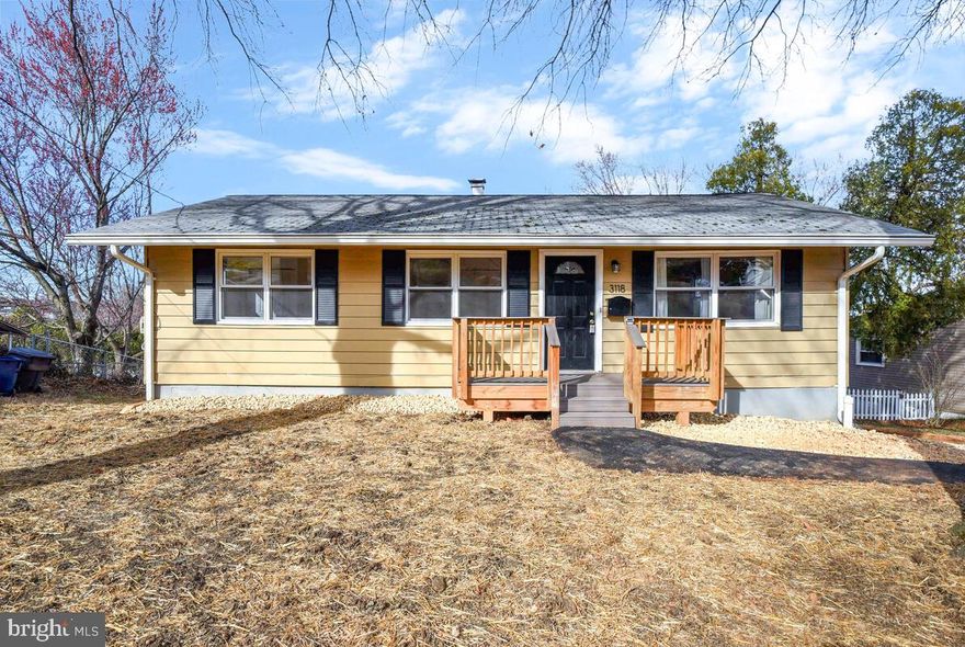 Don't miss this fantastic opportunity to own a beautifully maintained home with a prime location! Enjoy an excellent commute to Alexandria Old Town, Arlington/Amazon HQ2, Reagan National Airport, and Washington, D.C., with quick access to I-495 just two minutes away.

This home offers gorgeous views from the windows, especially from the backyard and deck, perfect for relaxing or entertaining. Natural light fills the home throughout the day, creating a warm and inviting ambiance.

Recent updates ensure peace of mind for years to come: a brand-new driveway (2025), yard regrading and seeding (2025), new basement carpet (2025), and a refreshed basement bathroom (2025). Additional updates include a new dishwasher (2023), front porch renovation (2023), HVAC system (2022), tree removal and trimming (2023), deck floor replacement (2019), washing machine (2019), and microwave (2020), Fresh coat of paint on the interior and exterior (2025). The home also features new gutters with gutter guards (2019) for added convenience. The kitchen was updated just a few years ago. Just move right in. 

This home combines comfort, style, and convenience—perfect for anyone seeking a move-in-ready property in a highly desirable location. Schedule your showing today!