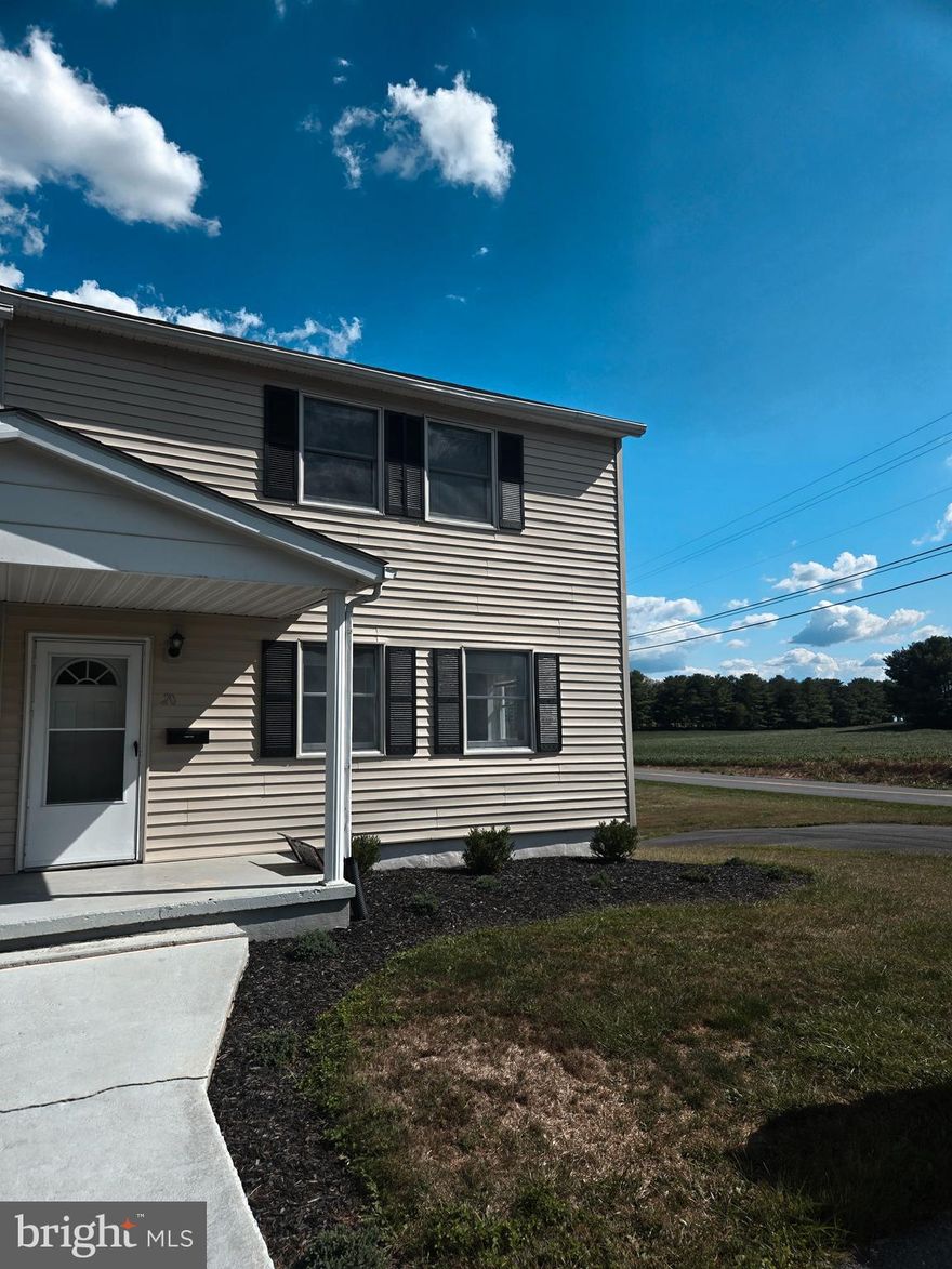 Just minutes from downtown Shepherdstown.  Freshly painted and brand new carpets. Updated bathrooms. This is a 2 bedroom with a potential of a 3rd bedroom in the basement.  Main bedroom has an oversized walk-in closet along with another large closet. Plenty of storage with a small garage. Walk out basement.  Make your appointment today. 
911 address is 6266 Engle Moler's Road Shepherdstown WV 25443