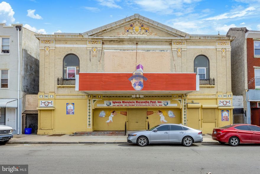 Exciting Opportunity! This expansive property spans block to block. This versatile building not only serves as a former church but also carries historical significance as a former movie theater. With the added perk of CMX2 zoning, potential for expansion and adaptation, including the addition of apartments by right, is readily accessible. Its prime location positions it within close proximity to all the vibrant cultural and business hubs of center city Philadelphia. Don't miss out on this incredible chance! Schedule your showing today and unlock the potential of this remarkable property