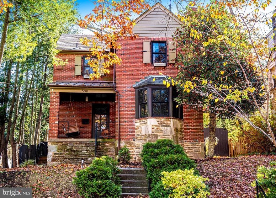 This charming Colonial home in Belvedere Square, built in 1937 and many recent updates, offers a perfect blend of classic elegance and modern comfort. With 4 spacious bedrooms and 2.5 baths, the interior features wood floors, crown moldings, and wainscoting that create a warm, inviting atmosphere. The finished basement provides additional living space, while the cozy fireplace adds a touch of warmth for those chilly evenings. The kitchen is a chef's delight, equipped with stainless steel appliances, including a gas range and built-in microwave. Step outside to enjoy your private flagstone patio and in-ground cocktail pool, perfect for summer gatherings. Located in a vibrant community, residents benefit from nearby parks, excellent schools, and convenient public services. Explore local shops and dining options just a short stroll away. This home is not just a place to live; it's a lifestyle waiting to be embraced. Experience the comfort and charm of Belvedere Square today!