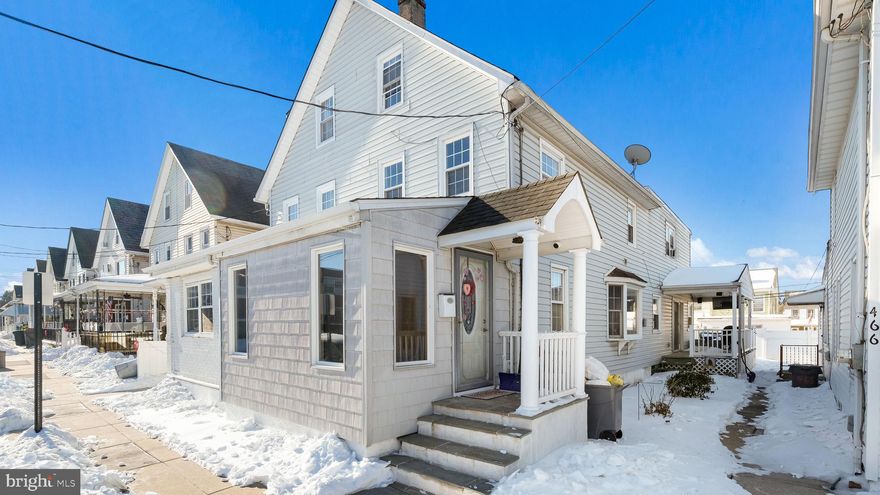 Come Dream of Warmer Weather in This Twin Home Located in Historic Bristol Borough. Tucked Away on a Quaint Street, You Will Find This Adorable Move-in Ready Home! Walk Thru the Front Door and Check Out the Gleaming Floors Throughout. With a Well Maintenance Space, and a Gas Fireplace for The Colder Nights, Cozy Up and Call This House a Home! The Kitchen Boasts Gorgeous Granite Countertops, Tons of Kitchen Cabinetry for Convenience and Stainless Steel Appliances! The Neutral Tile Flooring Will Allow For Your Personal Touch Throughout! There is Room for a Table to Relax and Enjoy Each Meal Surrounded By Natural Lighting Coming in From the Various Windows Throughout. There is a Full Bathroom on the First Floor as Well to Complete the Space! Walk Upstairs to Find a Sizable Bedroom with Brand New Carpeting and Neutral Paint. The Master Bedroom Features a Full Bathroom and Laundry Room Along with a Large Size Bedroom! Walk to the Third Floor to Find Another Spacious Area for an Office, Storage or Extra Room! Before Leaving, Dream of the Warm Weather on the Spacious Deck! Partially Covered and Partially Exposed for Sunlight, This Area Will Be Perfect to Enjoy With Spring Approaching! Come See This Home Today!