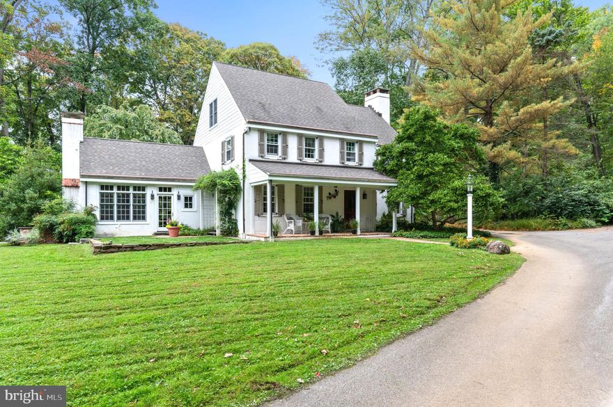 Welcome to 330 Boot Road, a private estate set well back off the road, surrounded by fully conserved properties, and backs up to the Natural Lands Trust.  If purchased with 332 Boot Rd, totaling 24 acres- you can have your own hobby farm, or simply enjoy privacy, open space, and your own sledding hill.  The back 20 acres of high quality pasture are enrolled in Act 319, drastically reducing property taxes.  It is a short hack to Radnor Hunt on well established bridle trails.  R. Brognard Okie, was an architect renowned in the first half of the 20th century for his restorations of antique Chester County buildings, such as Washington's headquarters at Valley Forge, and at Chadds Ford. The original owner of 330 Boot road was a draftsman for the Okie architectural firm.  (The original lady of the house was Admiral Robert Byrd's daughter) All the quality Okie touches are here: plaster walls curving into the windows, chair rails set into plaster on the two porches, hardwood floors throughout, hand carved mantles, fielded paneling, and solid wood doors with Baldwin hardware.  Offering a traditional floor plan with formal dining room with gas fireplace; living room with French doors to the gardens, and tons of windows overlooking the breathtaking grounds.  The updated kitchen opens into the vaulted family room with gas fireplace and windows and french doors overlooking the pool and gardens.  The second level offers a master suite with walk in closet and updated bathroom, 2 spacious bedrooms, and shared hall bathroom.  The third level is perfect for an additional bedroom or hang out space.  The lower level is partially finished and has an additional pantry area, workbench, and laundry space.  The rear and front porches are welcoming and offer great space to enjoy the morning or evening sunsets.  The property also offers a 6 car detached garage that is deep and offers a car lift so more cars can be added.  The upper level is semi- finished and is a great space to host parties or for additional living space.  330 Boot Road is 10 minutes from Paoli Amtrak, with direct access  to New York, Lancaster, and Philadelphia; 35 minutes to the Philadelphia Airport; 15 minutes to West Chester's restaurants and University; walking distance to the Applebrook Golf Club; and a 15 minute country drive to Episcopal Academy or Westtown Friends School, and located in the award winning Great Valley School District.  This rare opportunity is not to be missed- make your appointment today to see this amazing property!