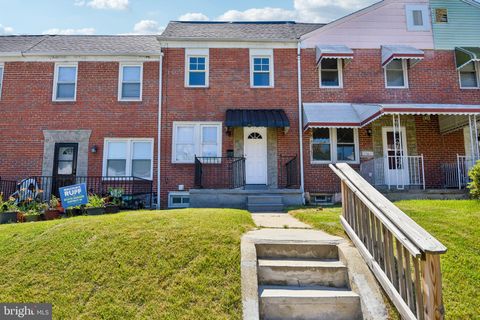 Townhouse For Sale - 38 Upmanor Road<br/> BALTIMORE, MD 21229