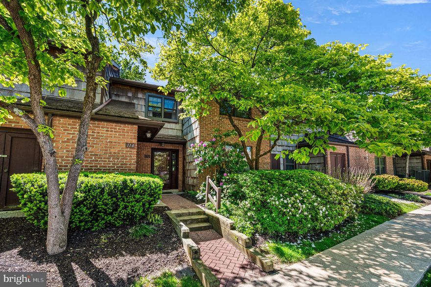 Lovely Sunny & Bright First Flr Condo At Embassy Court. The Only Condo At Chesterbrook That Offers Two Storage Areas & Two Assigned 2 Parking Spaces. Freshly painted, brand new flooring and newly updated baths, newer water heater 2023, and HVAC 2022. 1600 Sq. Ft. Of Comfortable One Floor Living Space. As you enter the house, the den (which can be used as a 3rd bedroom) is on the right with the coat closet on the left. Then enter into the living room, which offers great views to outside while enjoying your very own fireplace. Adjoining the living room is the dining room with sliding glass doors which lead to a nice courtyard. Off the dining room and living room is the updated kitchen (new countertop and appliances) that offers lots of counter space and room for a breakfast table. As you come through the kitchen, a few short steps and you enter into the hall where the first of 2 bedrooms is on your left, along with the bathroom and laundry room  All this comes with the convenience of having great shops, stores and access to 252, 202, 422, 476 and 76 nearby. Don't wait, schedule to take a tour today!