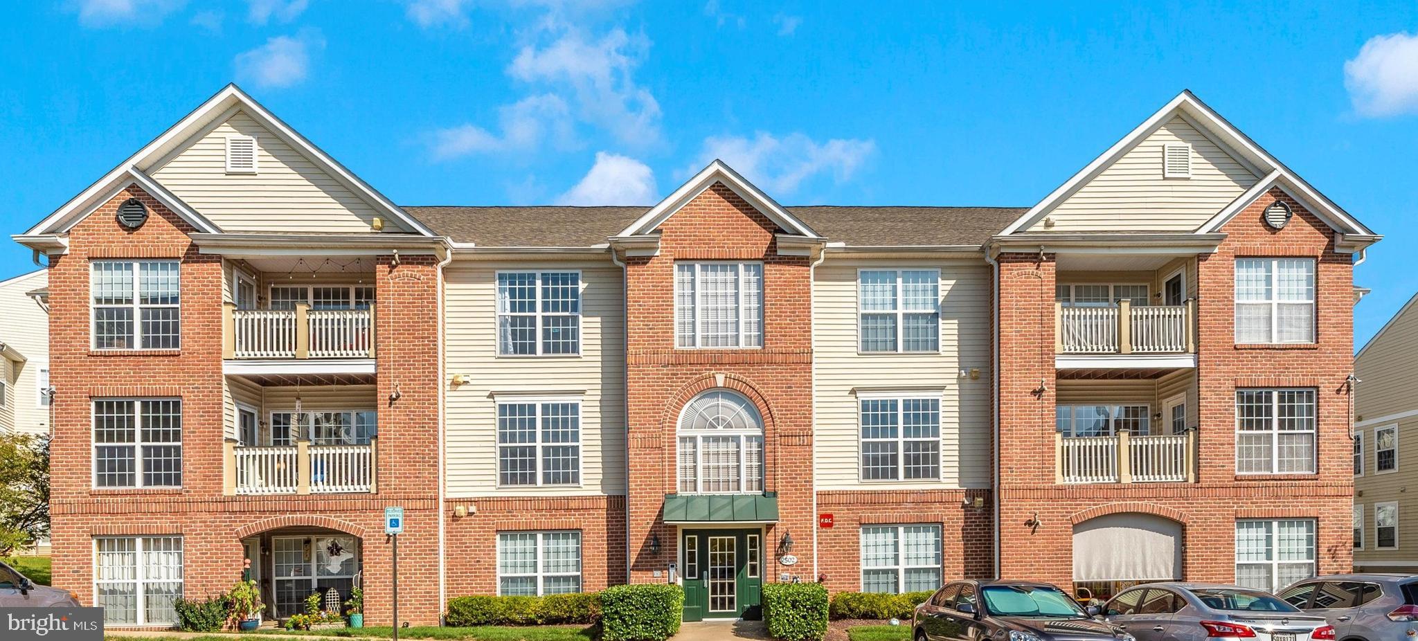 Recent upgrade - new AC unit being installed! Welcome home to this spacious, 2nd floor condo in the amenity rich Whittier Community! This 1,388 sq ft condo includes 2 bedrooms with split layout for privacy, 2 full bathrooms, fireplace, kitchen nook, separate dining area with crown moulding, in unit storage, laundry, and an outdoor balcony. To make life easier the secure building has a public elevator to avoid the stairs. The oversized windows offer plenty of natural light and make this unit shine bright. Laminate floors throughout the living areas and tile floors in the kitchen and bathrooms. Take comfort in having a brand new AC system! Whittier community amenities include 3 pools, walking trails, lake, picnic area, basketball, tennis courts, playgrounds and more. Convenient to downtown boutiques, galleries, restaurants, commuter routes and Ft. Detrick. Also included is one reserved parking space with ample visitor parking. Don’t miss out!