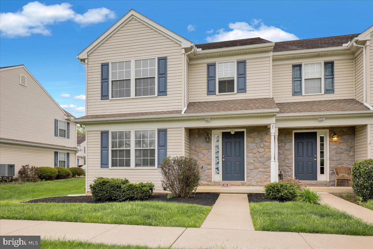 Welcome to this beautiful end-unit townhome located in Conestoga Valley School District. Featuring 4 bedrooms, 3.5 bathrooms, and a fully finished basement, this spacious home offers with 2000 square feet of comfortable living space. The main floor features a bright, open-concept layout perfect for modern living and entertaining. Enjoy a kitchen with stainless steel appliances and an adjacent dining area, along with a comfortable living room full of natural light. A convenient powder room and access to the rear patio complete the main level. At the back of the home, you'll find an attached one-car garage plus a two-car driveway, providing plenty of parking. Upstairs includes a spacious primary bedroom with an en-suite bath and walk-in closet Two additional bedrooms, a full hallway bathroom, and a laundry closet provide both comfort and functionality. The fully finished basement offers of flexible living space—perfect for a family room, game room, or home office. It also includes an additional bedroom with an egress window and a luxurious full bathroom featuring a Jacuzzi tub and beautiful tile surround. This home offers a perfect blend of comfort and convenience, featuring a low-maintenance lifestyle with HOA-covered services including trash pickup, front sidewalk snow removal, and lawn care—even for your private yard, if applicable. With easy access to US Route 222, Route 30, and downtown Lancaster, this move-in-ready home offers the perfect blend of comfort, location, and value. Plus, benefit from efficient, low-cost heating.