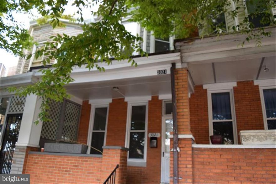 Move-In Condition Home Right by Clifton Park. High Ceilings, Hardwood Floors, Large Living Room, Dining Room, and Bedrooms. Newer HVAC and Hot Water Heater. Spacious Rear Yard with Patio and Additional Small Deck off of 2nd Floor. Spacious Eat-in Kitchen with Stainless Steel Appliances. See Today!