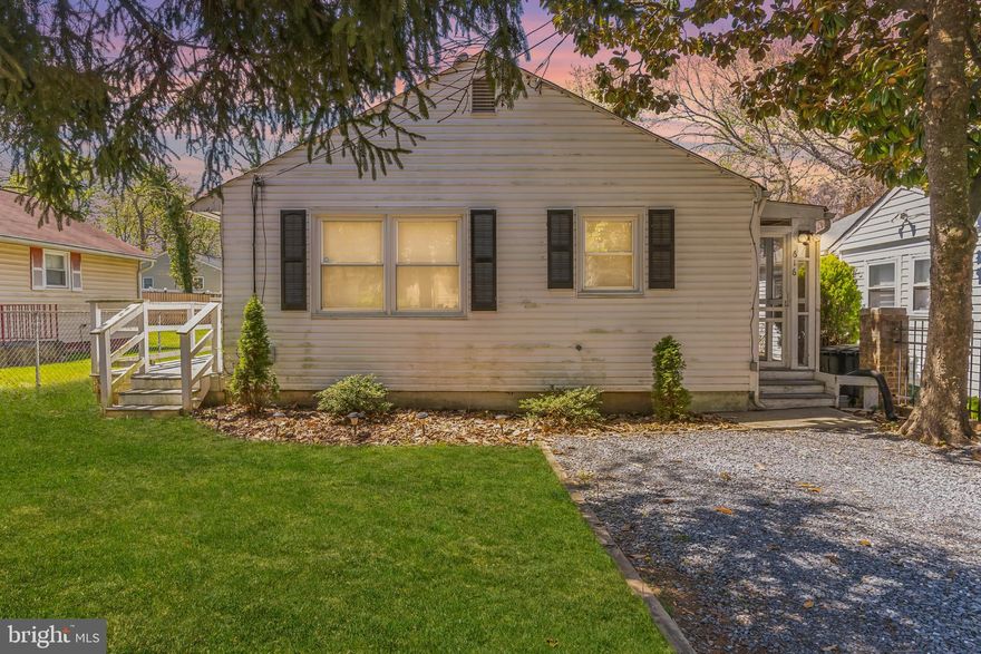 Welcome to this delightful bungalow boasting 2 bedrooms, 1 bathroom, and a sprawling lot with a serene backyard. As you step inside, you'll be greeted by the warm and inviting ambiance. The well-equipped kitchen features all the appliances and counter space you need for meal preparation. The adjacent dining area is ideal for gathering with loved ones. A charming enclosed porch awaits just off the kitchen, offering a peaceful retreat to unwind and soak in the surroundings. The living room boasts newer flooring that reflects the ample natural light from the large windows. Both bedrooms are generously sized, providing plenty of closet space. The bathroom features a convenient shower and tub combo, along with a vanity offering abundant storage. The backyard is spacious and private, perfect for hosting summer barbecues or outdoor activities. There's plenty of room for a garden or outdoor seating. Don't miss the chance to make this charming bungalow your forever home!