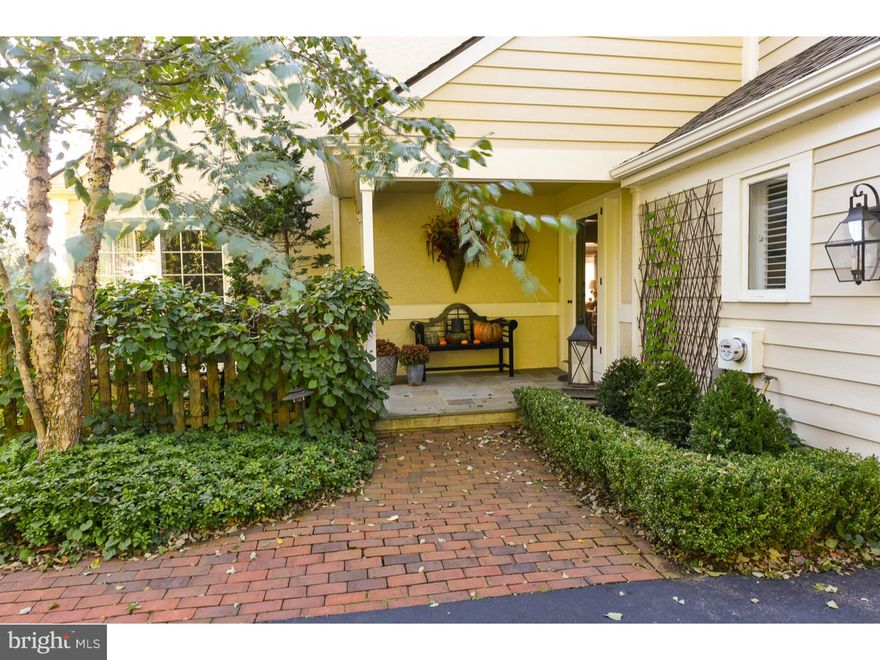 Breathtaking, premier setting in Inveraray, a highly sought after community, prized for its acres of bucolic, rolling hills and surrounding estate and conservation lands that reflect life of a bygone era! Remarkably, all of this is only moments from downtown Wayne,Devon,Bryn Mawr and conveniently located to both public and private schools nearby. The views from all three floors of this stunning perimeter, or "outside" circle home are never ending. Visible from the gorgeous gourmet kitchen w/great room and from the adjoining deck with awning, this West facing vista is where you want to be for sunsets! Or,step down to the very private lower deck and enjoy the open skies again while taking a swim in the beautiful pool; from here enter the lower level and relax fireside, enjoy the adjacent study and cozy spaces. In addition, this lower level has a full bath and very generous storage spaces. No expense has been spared in completely renovating this entire home, done by Vaughan. Most recently, new garage doors for the oversized 2 car garage were added. You only have to move in, let the HOA take care of the property and enjoy this wonderful community which offers both privacy and social activities.