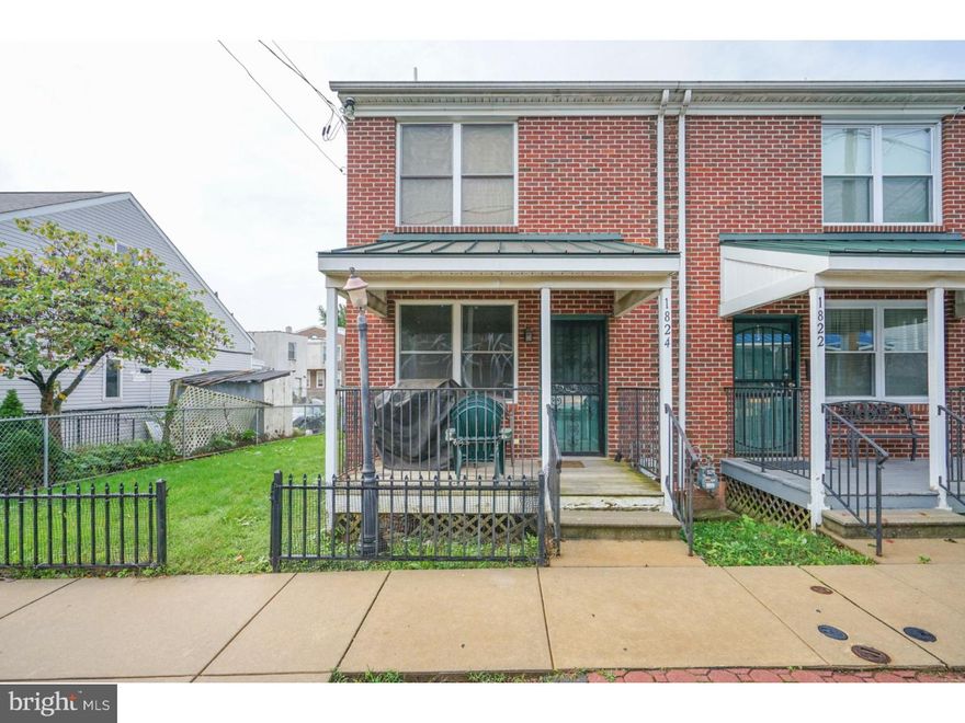 Wow. Here is an incredible opportunity to purchase a Rare 4 Bedroom, 1.5 Baths, approximately 18 Year Old Home! Do you need space? How bout 4 full real bedrooms. Do you need a place to park? How bout your own driveway parking spot! Do you need to stay cool in the summer?  How bout central air! This home has been very well cared for by the original owner. Step inside to a nice living room space, then followed by an Open Kitchen with enough space to have a Table like how it is now. Plenty of cabinets and just the right amount of kitchen space you need. Beautiful tiles. Then following the kitchen is a great size Dining Room with bamboo floors. The Dining Room is currently being used as a family room. The washer and dryer is located just by the dining room on the first floor. There is also a first floor powder room. Its always nice to have a 2nd bathroom! Then upstairs there are 3 good size bedrooms with closets. Then onto to the 3rd Floor which consists of the 4th bedroom which is also a really nice size. The grass yard is located on the side of the house combined in with the driveway. The driveway is for one car parking. How nice is it to have your own parking spot!?? If you have been looking for a while or just started, it doesn't matter! You Need to make a visit to this home! The Seller has decided to Include a One Year Basic Coverage One Year Home Warranty. How cool is that!?