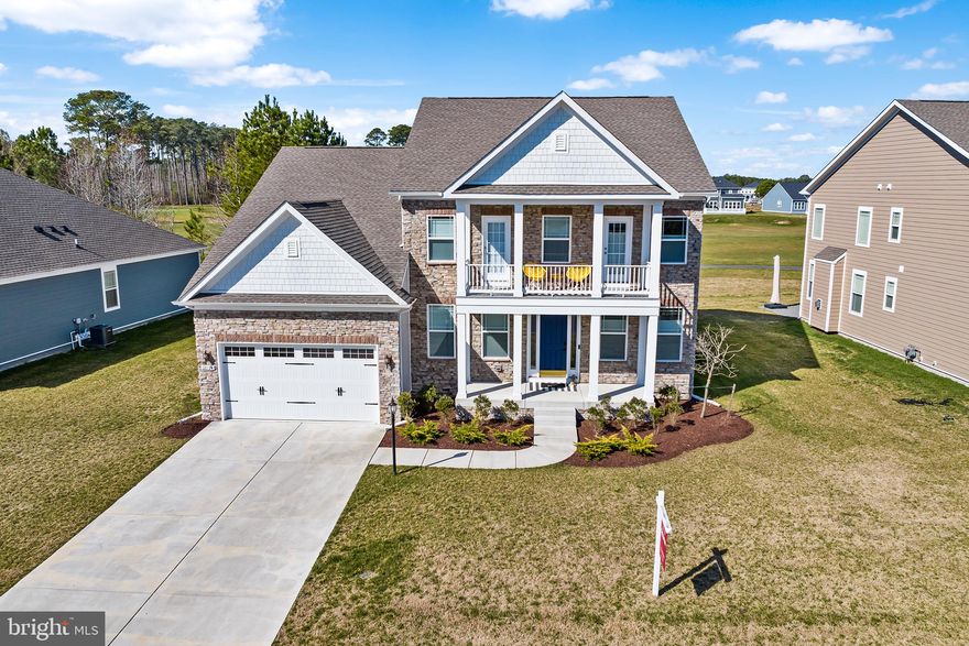 **** OPEN HOUSE SUNDAY 4/21/24 NOON TO 2PM   Please contact listing agent if you need a link to connect to a live virtual tour option   Gated Community: Access instructions for open house will be near the right gate entry.  Agents and Lender onsite to answer your questions. **** Nestled within the serene and prestigious Riddle Farm neighborhood in Berlin, Maryland, awaits a stunning single-family home that epitomizes luxury living. Boasting four bedrooms, three full bathrooms, and half bathroom, this meticulously designed residence offers the perfect blend of elegance, comfort, and functionality.
As you step through the inviting front entrance, you're greeted by an ambiance of warmth and sophistication. The spacious floor plan seamlessly connects the formal dining room, living spaces, creating an ideal environment for both entertaining and everyday living.  There is also a half bath and office on the main level and laundry room. The expansive family room features soaring ceilings, a lot of windows that flood the space with natural light, and a cozy fireplace, providing the perfect setting for relaxation and gatherings with loved ones.
The gourmet kitchen is a chef's delight, equipped with stainless steel appliances, custom cabinetry, granite countertops, and a center island with ample seating. Whether you're preparing a casual weeknight dinner or hosting a formal dinner party, this culinary haven is sure to impress.  
Also on the main level is the spacious master suite, which boasts a tranquil atmosphere and features, a walk-in closet, and a spa-like en-suite bathroom complete with dual vanities, a soaking tub, and a separate glass-enclosed shower and two walk-in closets. The second-floor features three additional generously sized bedrooms provide comfort and privacy for family members or guests, one of the bedroom’s has an en-suite and there is an additional hall bathroom that completes the second floor.  Additional highlights of this exceptional home include a versatile loft area, perfect for use as a home office, gym, or media room, as well as a convenient laundry room and a two-car garage with ample storage space.
Located in the highly sought-after Riddle Farm development, residents enjoy access to a host of upscale amenities, including a community clubhouse, swimming pool, tennis courts, and walking trails, creating a resort-style living experience.  Direct golf course views. 
Experience the epitome of luxury living at 12134 Pimlico Ln, where every detail has been carefully curated to provide the ultimate in comfort, convenience, and style. Don't miss your opportunity to make this exquisite residence your new home.
