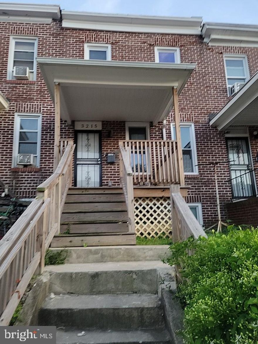 This is Good Neighbor Next Door- LOTTERY HUD Case number 244-302825. This beautiful home is ready to be brought back to life. The property includes 3 spacious bedrooms, and 1 and a half baths in the Four by Four Community.  Enjoy a large front and backyard and a personal parking pad. Property is listed as IE (Insured Escrow- will qualify for FHA with repair escrow subject to appraisal) Buyer responsible for payment of transfer tax/ any and all inspections, violations and verify ground rent seller will not redeem.  HUD makes no representations or warranties as to property condition. No repairs are allowed prior to settlement. "Equal housing Opportunity