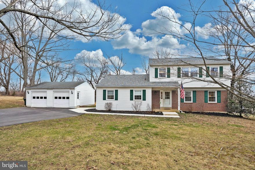 Welcome to 938 Kingsway Dr, a tastefully updated 4-Bedroom, 2.5-Bath Home featuring a first-floor Private Office/Guest Room, Finished Basement, and detached 2-car Garage, all set on nearly a Half-Acre Level Lot. Ideally positioned on a non-cut-through road, making it ideal for those seeking a safer, low-traffic environment.  

The current owners have truly enjoyed their time here, but a job relocation has taken them out of the area. During their ownership, they’ve completed numerous updates, including a new roof (2019), new HVAC adding central air (2020), water heater (2023), new carpeting in the family room and first-floor office, and fresh paint in multiple rooms (2026).

A standout feature is the beautifully renovated Kitchen (2022), created by opening the dining room wall to design a bright, open-concept space. It boasts white shaker soft-close cabinetry, under-cabinet lighting, quartz countertops with seating, a deep undermount stainless steel sink, subway tile backsplash, stainless steel appliances, updated lighting, and upgraded laminate flooring.

Just off the Kitchen, step down into the inviting Family Room featuring a brick fireplace flanked by built-in shelving and cabinetry, sliding doors to the deck, and even heating beneath the carpeting - perfect for cozy winter evenings. This level also includes an updated Powder Room, a spacious Laundry Room with utility sink, storage closet, and side entrance, plus a tucked-away Flex Room ideal for a Home Office, Guest Space, Gym, or Playroom.

The Living Room and Entryway showcase hardwood floors, along with a wood staircase accented by wrought iron spindles and a runner leading to the Second Floor. Hardwood flooring continues throughout the hallway and all four bedrooms. The Upper Level also features an updated Hall Bath with tiled flooring and tub surround as well as a Primary Bath with stall shower and vanity.

The Finished Lower Level provides excellent additional living space, along with two utility rooms and a large storage closet.

Outside, enjoy a spacious, level backyard; perfect for entertaining, play, or relaxation, complete with a playset and a row of pine trees that will mature into a natural privacy buffer.

Don’t miss your opportunity! Schedule your private showing today and move in just in time to enjoy the warm weather ahead!