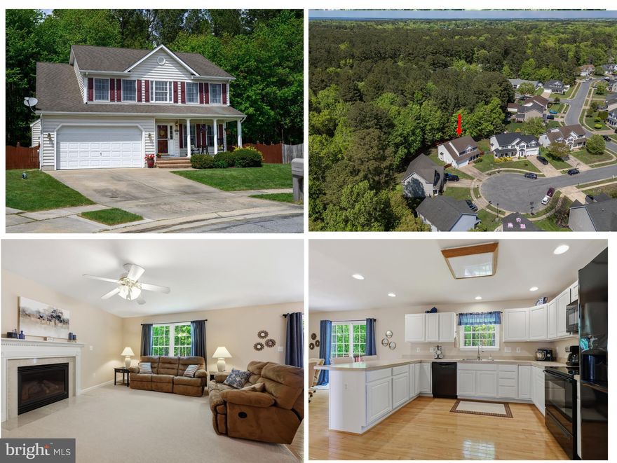 Open House, Saturday, May 9th 11-2PM- Welcome to this move in ready and beautifully maintained home, in the highly desirable Greenwood Community! Tucked away on a quiet cul-de-sac on Rilian Court, this charming property offers both comfort and privacy.
Enjoy outdoor living in the large, fully fenced backyard featuring a spacious deck overlooking a serene wooded area—perfect for relaxing or entertaining.  Step onto the inviting front porch and into a two-story foyer. The main level features a bright and open layout, including a living and dining area that flows seamlessly into the kitchen with a breakfast bar. The sunny breakfast area opens directly to the deck and overlooks the backyard, while the expansive family room offers a cozy gas fireplace.  Upstairs, the spacious primary suite boasts two walk-in closets and a luxurious en-suite bath—your own private retreat. Three additional generously sized bedrooms, a full hall bath, and a conveniently located laundry room complete the upper level.  Residents of Greenwood Community enjoy fantastic amenities, including a large playground, pavilion, sports field, and boat/RV storage.  Don’t miss your opportunity to call this exceptional home yours!