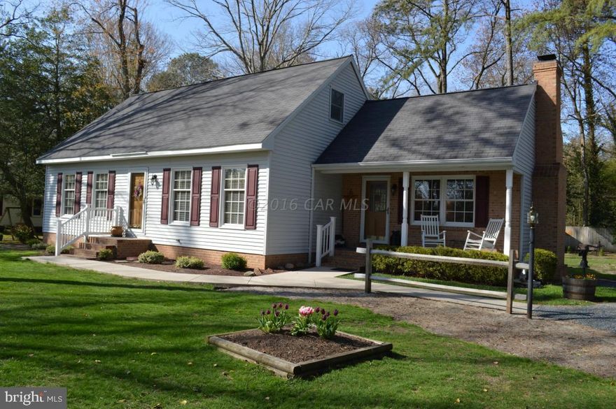 DIALED IN AND TWEAKED OUT! This home is lovingly cared for, immaculate, and has too many updates and upgrades to name them all. Cozy up in the FR with a beamed, cathedral ceiling & floor to ceiling Brick fireplace, 3 Zone HVAC replaced in 2011 Septic drain field replaced in 1995.Flexible floorplan. Detached garage plus workshop w/electric/lighting. Square footage deemed accurate but not guarenteed