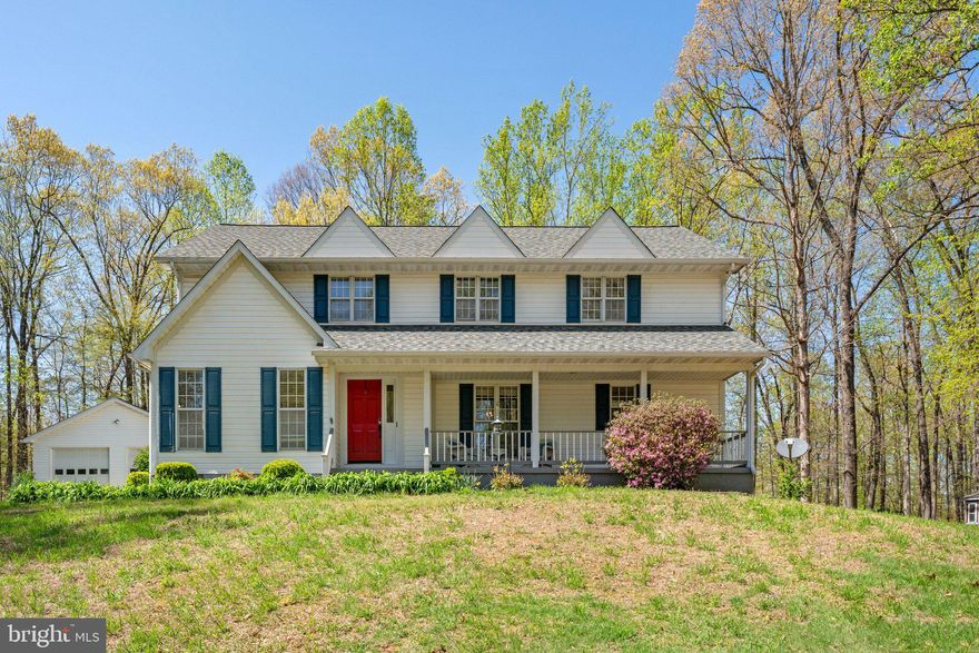 Charming Colonial with Cottage nestled in scenic Rappahannock County, this well maintained 3-bedroom, 2.5-bath Colonial offers charm and modern comfort on 2.91 private, wooded acres. The classic two-story layout features a spacious living room with built in shelving, formal dining area, and an inviting kitchen with ample cabinetry and a breakfast nook overlooking the grounds. Luxury Vinyl Plank floors run throughout the main level, and natural light fills every room.
Upstairs, the generous primary suite includes an en-suite bath and walk-in closet, while two additional bedrooms share a well-appointed full bath. A powder room on the main level adds convenience for guests.
Adding to the appeal is a separate 1-bedroom, 1-bath cottage, (on its own septic) perfect for guest accommodations, a rental opportunity, or a private home office/studio. Surrounded by mature trees and open lawns, the property offers the peace and privacy of country living while being just minutes from the charming shops and restaurants of Little Washington and nearby wineries.
Whether you're looking for a full-time residence or a weekend retreat, this property offers space, flexibility, and the serene beauty of Virginia's Piedmont.
