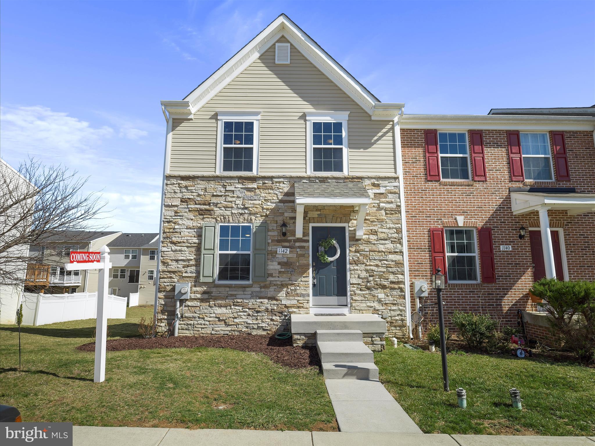 Lovely end unit townhome located in Lakeland Place (Fairfax Crossing) that has been very well maintained. The entire home was freshly painted 3/25 AND there is luxury vinyl plank flooring throughout the main and upper levels - no carpet! The roof was replaced in 2018; the HVAC is 2014 and is serviced annually. The sump pump, dishwasher, and disposal all replaced in 2023. The kitchen includes a dining area and 8' bump out that makes a breakfast room/sunroom/ or extra sitting room, which leads to the freshly painted deck. There is no fence but that's okay - the HOA will mow the back yard! The walkout basement is ready to finish if desired with rough in plumbing or is perfect for storage. Close to shopping, schools, restaurants, and has a playground. Perfectly located for those commuting to MD and VA.