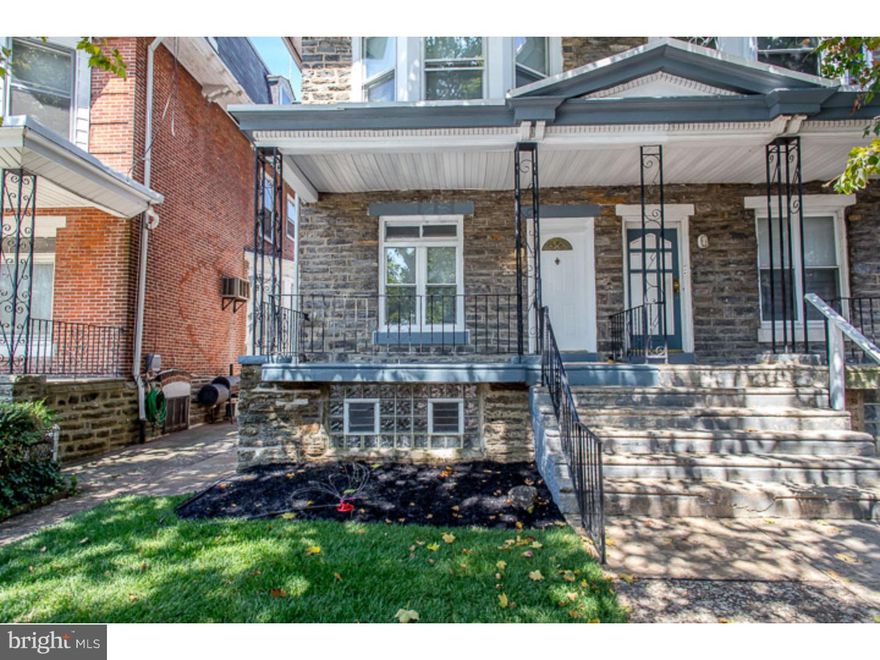 Welcome home to this fully renovated stone twin in new city hot spot West Germantown.  Large, open living floor with spacious Living Room, inviting Dining Room with large new bay windows leads to new eat-in kitchen with granite counter tops, breakfast bar, stainless steel appliances.  Dark hardwood floors throughout the first floor.  Access to back yard.  Upstairs are 4 bedrooms and 2 lovely new bathrooms. Plus a home office as well as a Media/Playroom. Large finished basement with powder room perfect for additional living space or storage. Wow and all New windows, New Central air, new plumbing. Convenient location close to transportation, Center City, Chestnut Hill and the suburbs.  West Germantown was recently ranked among the hottest up-and-coming neighborhoods in Philadelphia. This is a must see house.