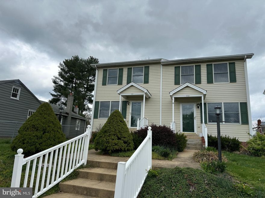 Nice affordable home.  This duplex unit features 1152 square feet of living space with 2 large Bedrooms, Living Room,  Eat-In Kitchen, Laundry Room and 1 1/2 Baths.  Main level features brand new Luxury Vinyl Planking .  Double closets in primary bedroom.  Storage closet in Living Room.  Back yard with 1/2 of a storage building plus deck.