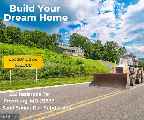 Vacant Land For Sale - 232 Redstone Terrace<br/> FROSTBURG, MD 21532