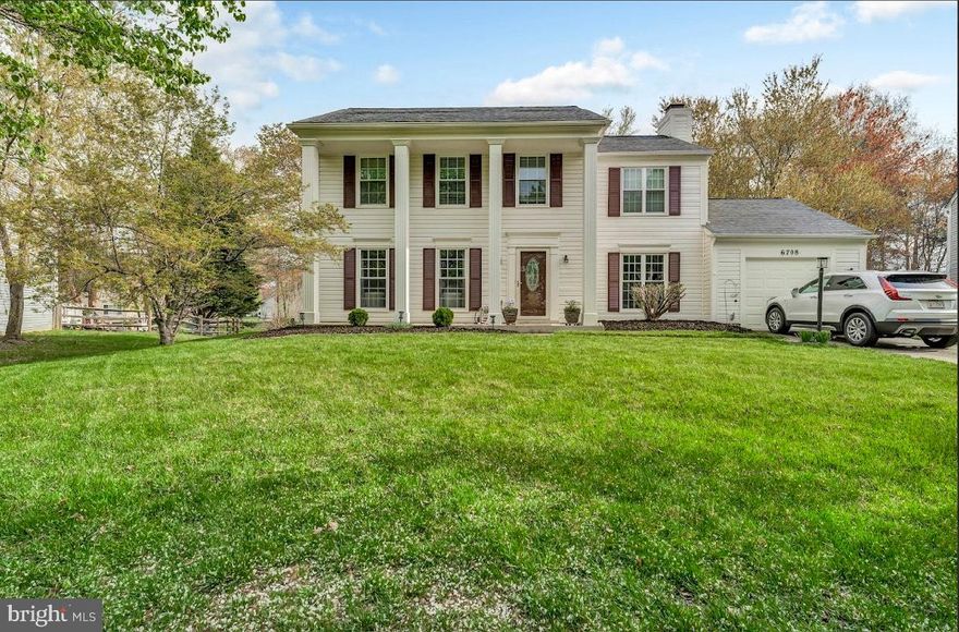 Welcome to 6708 Flying Squirrel Ct — Where Comfort Meets Elegance

Nestled on a peaceful cul-de-sac in one of Waldorf’s most desirable neighborhoods, this immaculately maintained 4-bedroom, 2.5-bathroom home exudes curb appeal from the moment you arrive. The breathtaking columns framing the front entry create a striking first impression, setting the tone for the exceptional features found throughout this stunning property.

Step inside to discover beautiful hardwood floors flowing seamlessly across the main level, leading you into a thoughtfully designed floor plan ideal for both entertaining and everyday living. The updated kitchen is a chef’s dream, featuring custom cabinetry, modern appliances, and ample workspace—perfect for creating memorable meals and hosting guests.

The home boasts four spacious bedrooms, each filled with natural light and generous closet space. The 2.5 bathrooms have been beautifully updated, offering tasteful finishes and stylish fixtures that elevate the home’s overall sense of luxury and care.

But the star of the show awaits you outside: an unparalleled backyard oasis that’s truly an entertainer’s dream. Relax or host gatherings on the expansive deck, unwind under the gazebo, or take advantage of the large shed for extra storage or hobbies. With a serene lake directly behind the house, you’ll enjoy peaceful views and a sense of privacy that is hard to find.

Additional highlights include:
• Located on a quiet cul-de-sac, ideal for families or anyone seeking a tranquil setting
• Manicured landscaping and exterior details that enhance the home’s charm and curb appeal
• Proximity to local parks, commuter routes and amenities that include a community clubhouse with a pool


This home offers the perfect blend of sophistication, warmth, and outdoor living—ready for you to move in and make it your own. Don’t miss the opportunity to own this hidden gem in Waldorf!