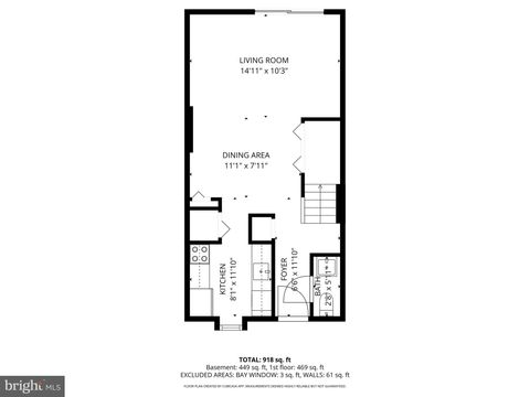 Tiny photo for 8621 Kenosha Court, LORTON, VA 22079 (MLS # VAFX2303374)