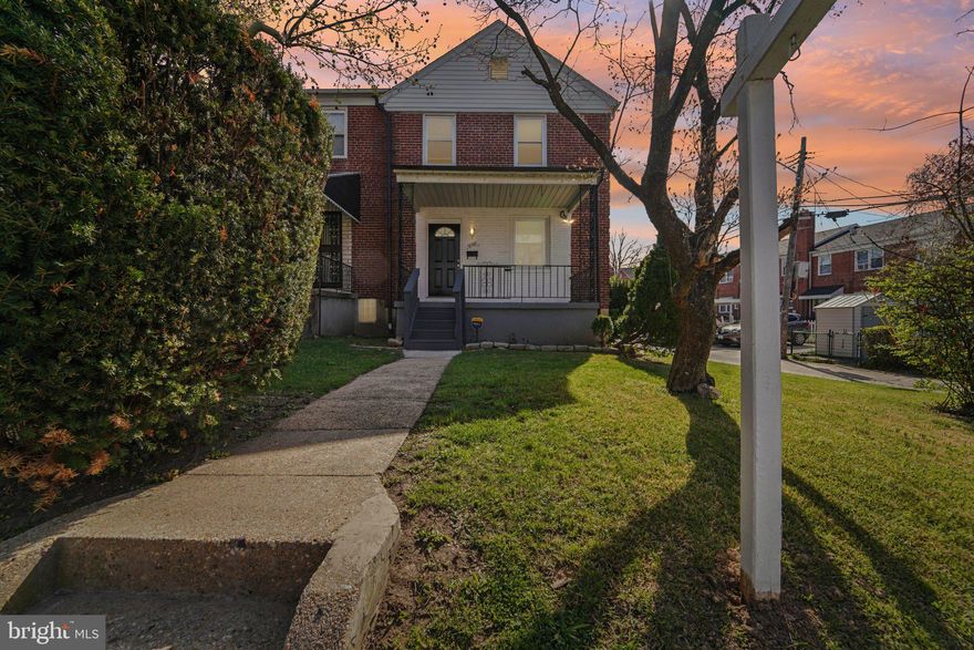 Step inside and take a look at what 5701 The Alameda has to offer. This home gives you the opportunity for MULTI-GENERATIONAL LIVING, where you can live in one and have someone else stay in the basement unit or rent it out! When first approaching this spacious 4 bedroom 2 and a half bathroom MULTI-FAMILY home you're greeted by a large patio/ front porch. After stepping inside the front door you see the large and vibrantly bright living room, perfect for entertaining and relaxing. Also, on the first floor your met with the half bathroom which not many homes have this feature on this street. After the living space and half bath your met by the open floor plan where the dining room meets the bright kitchen. And when I say bright that is because of this end of unit townhome having the ability to have more window access than any other interior units on this street. For convenience your stacked washer and dryer is located on the main level as well. Moving upstairs you see three generous sized bedrooms and one full bathroom which are sizably larger and brighter than the rest on this street due to having the end unit. Now this home is special because the biggest advantage is the basement because it makes it a MULTI-FAMILY home! You have a seperate entrance from the backyard parking pad to enter the basement (unit). This basement can be utilized as so many different things: a rental, an in law suite, or for an older child who wants their own space. The possibilities are ENDLESS! Coming down to the basement you are met by the lounge and living room as well as the open concept feel flows right into the kitchen. To make the most of the space the kitchen is galley style to give you the most cabinet and countertop space. The basement also has hookups for a washer and dryer as well as the hookup for a stove. The basement also inhabits the 4th bedroom and 2nd full bathroom. Now whether you're looking for a space to have your older child live while your upstairs, invest, rent, or have in-laws live with you this home offers that space, clarity, and comfortability. This home has street parking outfront of the home anytime besides 4pm-6pm and a private parking pad off of the back of the home for leisure and peace of mind.  Located minutes away from major commuter routes, Camden Yards, M&T Bank Stadium, and Johns Hopkins this home is what you've been dreaming of. So, don't miss out on the chance to make it yours!