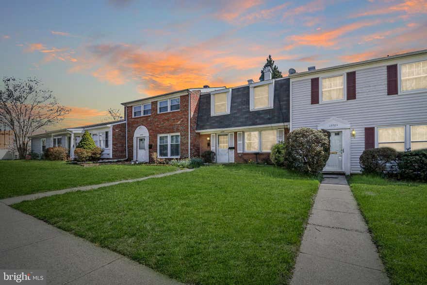 ***Home MY QUALIFY FOR 0% DOWN PAYMENT*** Welcome to 12705 Marquette Ln! This beautifully maintained 2-bedroom, 1.5-bathroom colonial-style townhome in the sought-after Belair Town community is move-in ready. The main level features a spacious, sun-drenched living room anchored by a cozy fireplace—perfect for relaxing evenings. Enjoy a separate dining area, a convenient half-bath, and a dedicated laundry room with built-in shelving.

Upstairs, you’ll find two generously sized bedrooms and a full bath. The entire home has been freshly painted and features brand-new flooring throughout. Step outside to your private, wood-fenced patio—ideal for spring grilling. Located just minutes from Bowie’s best shopping and dining, with easy access to Rt. 50 and Rt. 301 for a quick commute to D.C., Annapolis, or Baltimore. Welcome home!