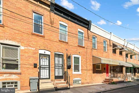 Townhouse For Sale - 1540 S Lecount St<br/> PHILADELPHIA, PA 19146