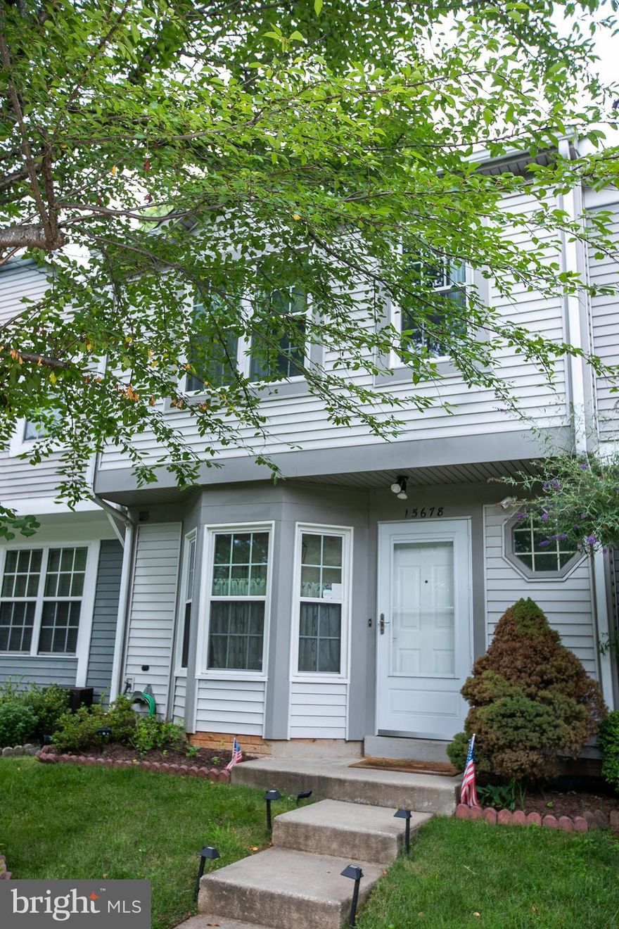 Gorgeous two story townhouse in a great location features two large bedrooms on the upper level with a full bath with door to both bedrooms. The kitchen is spacious and modern open to the living and dining room.  Exit to a large patio with fence, great for pets and entertainment.  Updated roof and siding in 2019! Conveniently located to beltway, interconnector, public transportation, shopping and dining. Ample guest parking and more. A good investment!