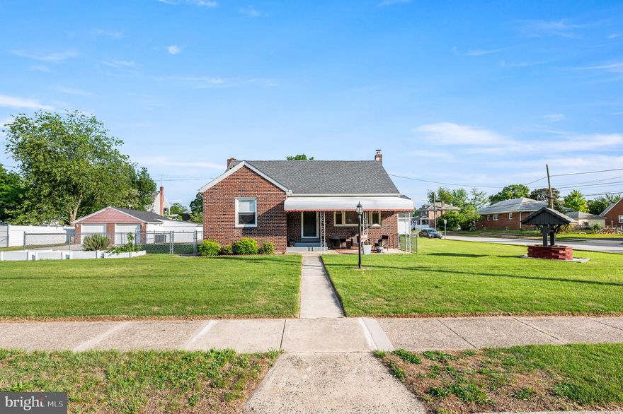 Welcome to historic Tinicum Township the first permanent settlement in Pennsylvania! This cozy community borders the Delaware River and residents can enjoy waterfront parks and boat marinas. What an opportunity to have a waterfront lifestyle experience and yet still be just minutes from the airport, I95, great dining and good shopping.  Here is your chance... this solid well built brick ranch cape style home is being offered for sale for the 1st time after many years in the hands of the same loving family. Situated on a sunny double corner lot that makes this a rare find,  this property has an oversized fenced yard, an awesome two car detached garage with storage room and a double concrete driveway. The main house has three bedrooms on the main floor, a cherry wood eat-in kitchen, formal dining room and bonus mudroom. The second floor was finished to accommodate the family's many children and served as a long time bedroom with a full bathroom. The large basement is a perfectly finished family room with a bar and gas fireplace and laundry area, storage areas and plumbing for an third bathroom. Check out this list of improvements: New Roof with dimensional shingles 2019, New Gas Heater 2023, New Central Air 2024. Hardwood floors under the carpets, 200 amp electric new roof on garage 2015, vintage ceramic hall bathroom on 1st floor. This house is a true gem. Located in a cozy section of the township close to schools and parks.