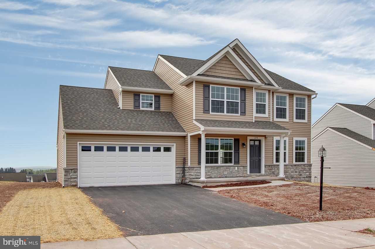 Newly built, this gorgeous home is LOADED with upgrades including hardwood flooring, gas fireplace with built-ins, cream cabinetry with granite counters, SS appliances, mud-room with drop zone, stone front, patio, great open floor plan and so much more. Close to all major routes and amenities. Beautiful views on a great lot!