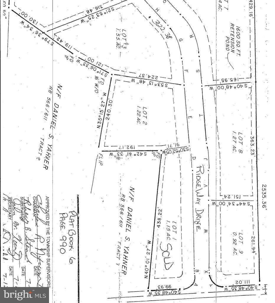 LITTLE RIDGE ESTATES - Land