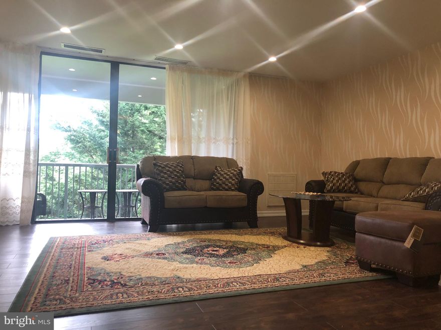 Completely remodeled spacious and sun-filled condo with a great view! SELLER is open to provide closing assistance to the buyers! New windows! Top-quality floors everywhere! All new appliances! Big kitchen with a window and space for a table! Lots of closet space! Recess lights throughout the condo! ALL UTILITIES INCLUDED! 2 parking spaces! Walking distance to shopping, gym and restaurants! Less than 5 minutes away from I-270. Ready to move in! HURRY to claim it as yours!