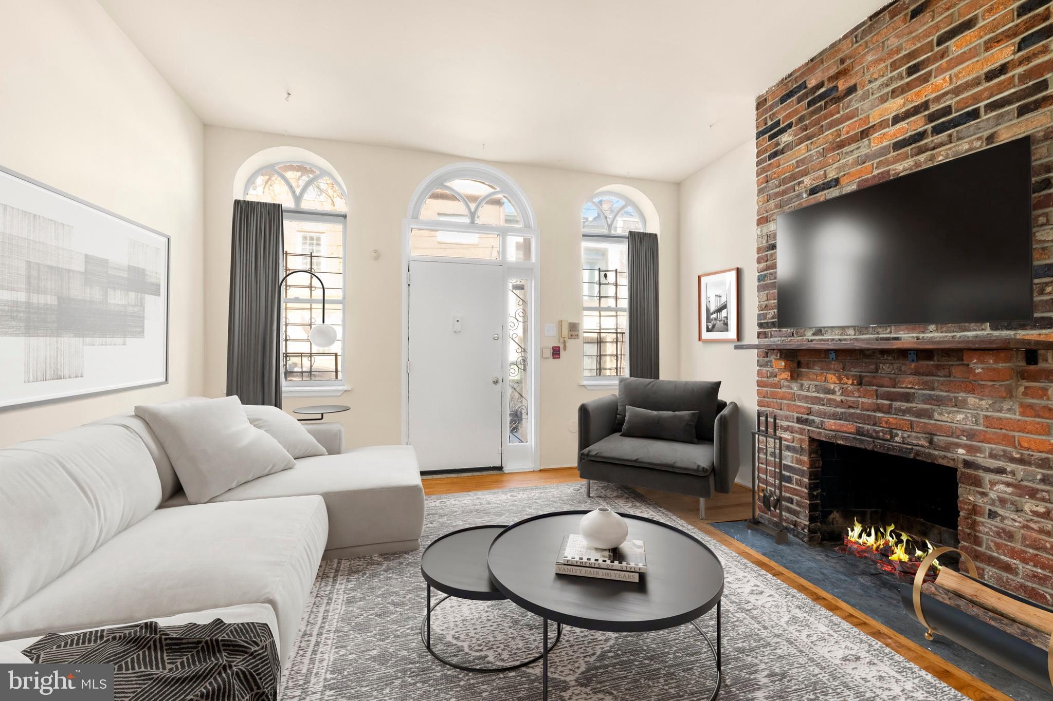 Discover the charm and spaciousness of this delightful one-bedroom apartment available for rent, located IN THE HEART OF QUEEN VILLAGE! Boasting a PRIVATE ENTRANCE, this inviting home offers an abundance of natural light and open living space. The open-concept living and dining area features soaring 10-FOOT CEILINGS, creating an airy, expansive feel throughout the space. The galley-style kitchen is perfect for any home chef, with ample cabinet and storage space, plus the added convenience of a DISHWASHER to make clean-up a breeze.
The fully tiled bathroom provides a sleek, clean look, while the generously sized bedroom offers comfort and peace. It’s equipped with a huge closet, ensuring you'll have plenty of storage space. GORGEOUS HARDWOOD FLOORS span the entire apartment, adding warmth and timeless elegance to every room.
This home is a perfect blend of style and convenience, with a walk score of 100, placing you just steps away from local cafes, restaurants, and shops. Plus, you're just minutes from both Pennsylvania and Jefferson Hospitals, making this location an ideal spot for healthcare professionals or anyone looking to live in a vibrant, central neighborhood. Don't miss out on this fabulous rental opportunity!