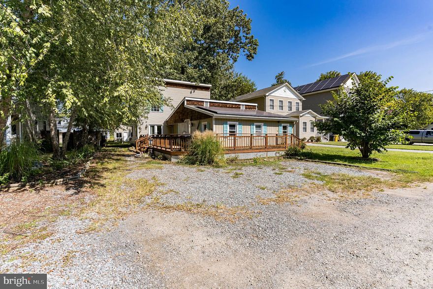 Welcome to this 3bedroom 2bath home in North Beach Park! Walk into a spacious living room with plenty of natural light. Easily move into the dining room with center chandelier. The kitchen provides plenty of counter space, cabinet space and stainless steel appliances including french door refrigerator with pull out freezer. 2 bedrooms and a bathroom on the main level makes for easy living. Retreat to the primary suite with vaulted ceiling and cooling ceiling fan. The en-suite features large shower. Enjoy the view from the french doors or add on a balcony for the perfect spot to start or end the day. Enjoy a large back yard with shed. This community offers almost 2 miles of community water frontage to walk and enjoy all of the beauty that Holland Point/North Beach Park has to offer. The North Beach boardwalk, restaurants, beach and shops are within walking distance. Herrington Harbour South Marina with pool, beach and tennis is nearby as well. Citizens Association is voluntary. Walk the boardwalk, spend the day at the beach, shop at the farmer’s market, enjoy the local restaurants and catch the sunrise/sunsets on the North Beach public pier. Fantastic location close to Annapolis, Washington DC, and Pax River! You are less than an hour from all and could live here year-round or simply make it your weekend retreat. Experience all that this relaxing, yet vibrant beach town has to offer.