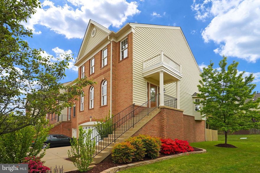 Positioned beautifully between 2 newer metro stations and less than a mile from the Toll Rd this extraordinary, end townhome with extensions on all 3 levels is over 3,100 sq feet of thoughtfully finished living space. Soaring ceilings and elegantly arched windows throughout fill this home with light and life. The newly renovated kitchen is the heart of this home and yours will be aflutter! Custom oversized island with speckled quartz countertops, all new stainless steel appliances, hand scraped subway tile backsplash, 42” cabinetry rich in warmth and classic design. New sink, faucet, cabinetry hardware and recessed lighting.  Whole house freshly painted from top to the bottom levels. Newly carpeted on upper and lower levels, stunning hardwoods in the main level entryway, formal living room & dining rooms, transitioning to new and sleek, ceramic tiles in the kitchen, eat-in family room area and sunroom. Cozy Fireplace and bay window bring the warmth of hearthside meals and family game nights.  This entertainers dream will have you gathered around the island, spilling into the sunroom and out onto the sun-soaked deck with spring breezes and endless possibilities for your corner yard oasis. Designer light fixtures and ceiling fans add custom touches at every turn. Elegant staircase leads to the upper level with its grand, primary suite complete with separate sitting room drenched in sunlight and serenity.  Primary bathroom newly renovated with modern and sleek design elements and classic materials. Seamless shower doors, river rock shower floor and huge corner soaking tub. Custom vanity, light fixtures, mirrors and tilework and all new toilets, faucets, mirrors and light fixtures throughout. Lower level offers a 4th bedroom, office or storeroom and a ½ bath with room to expand. Huge rec room area is open and bright with French doors to the garden. Oversized garage has room for workbench and bonus space for storage.
No detail overlooked in this bright and light filled home with timeless style and custom upgrades throughout. You can't beat this location in Ashburn's Loudoun Valley Estates! Miles of beautiful trails connect communities and home is convenient to everything yet quiet and residential. This stunning home radiates luxury and elegance & will leave you wanting for nothing!
Roof 2018, Outside HVAC units (2) 2017, Holiday lighting package (1 switch lighting/front windows), Upper level furnace 2017, 75-gallon hot water heater