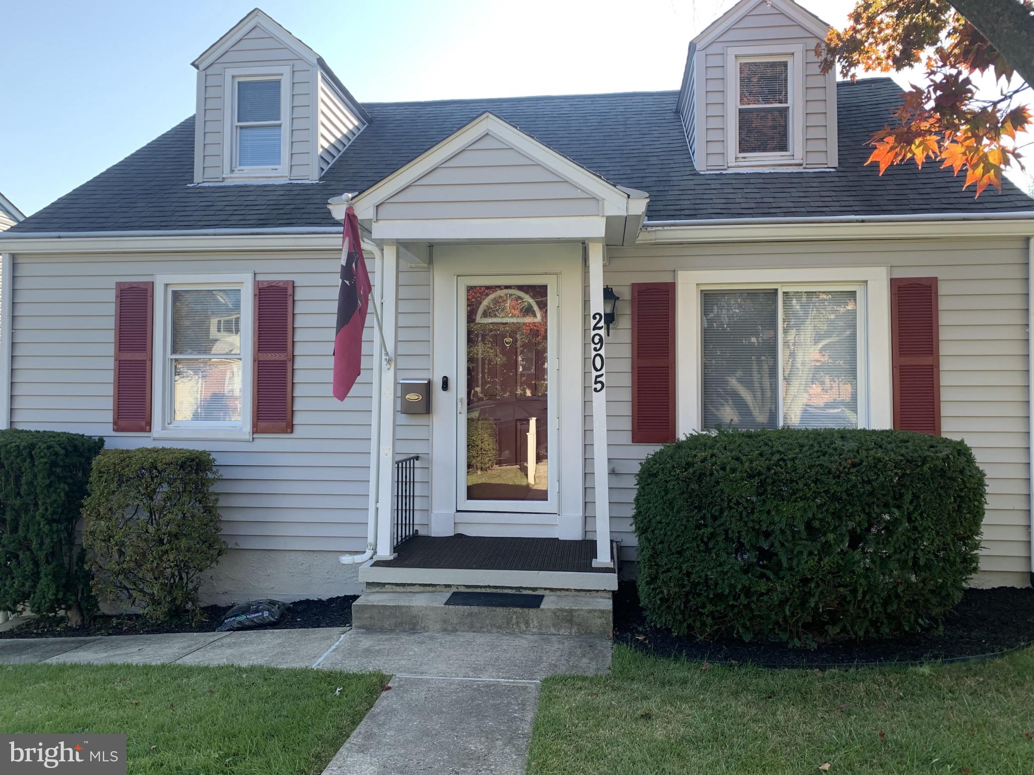 Adorable Updated Cape Cod bungalow. Shows well with 4 bedrooms: 2 on First Floor, 1 Upstairs with Study/sitting room, 1 downstairs with large 4' x6' closet; 3 Full baths - 1 on each floor. Open floor plan with Kitchen, Dining and Living Room . Near Schools, Shopping, transportation, and I-695. Private rear deck overlooks spacious rear yard. Lockable storage area with power & light under kitchen is ideal for garden tools, equipment, or workshop. Basement has separate entrance