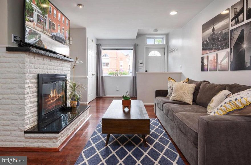 FURNISHED OPTION Preferred- This townhome located right on the end of O'Donnell Square has it all with prime location, upscale finishes, and 3 bedrooms with 3 full bathrooms. Enter through the front door into the living room which is an open floor plan to the dining room and kitchen. The wainscoting and fireplace on this level bring an upscale vibe to cozy living. There is a  room off of the back of the kitchen that could be used as an office or breakfast nook along with a patio for bistro style dining or relaxing in nature; you set the vibe. The basement can be used as a bedroom since it has a locking door or can be used as a bonus room. There is a full bathroom in the basement along with many large storage closets. The second level has 2 very large bedrooms. One of the bedrooms has an en-suite full bathroom with double sinks and the other bedroom is large with the full bathroom located right next to it with hall access. This home is a 3 minute drive to the Harris Teeter and Target shopping center and is a 5 minute walk away from Canton Water Front trail. Also, as previously mentioned this home sits right at the top of  O'Donnell Square just steps away from restaurant and bar dining and nightlife.